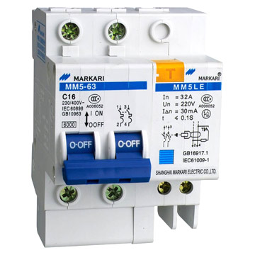 MM5LE Series Leakage Circuit Breakers