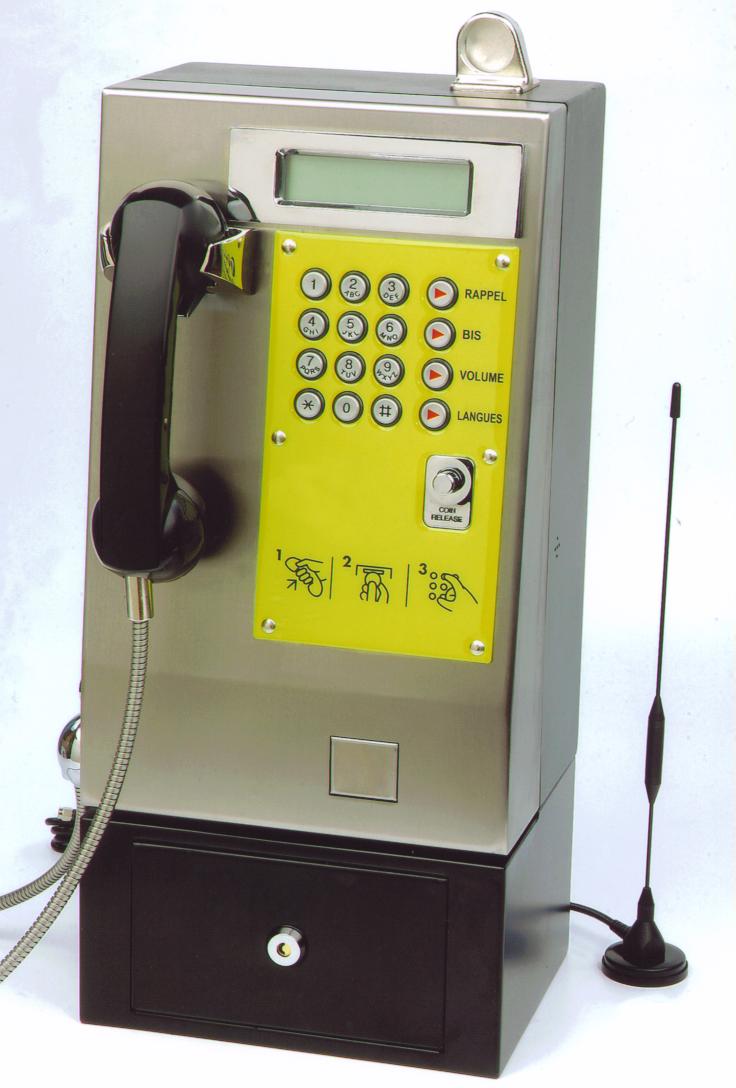 GSM Wireless Coin Payphone