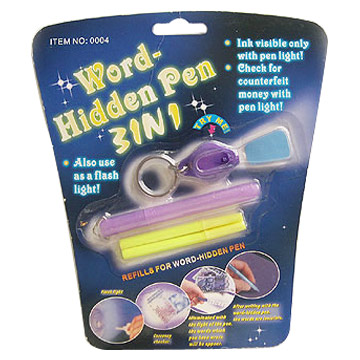 Word Hidden Pen 3-In-1
