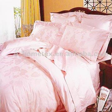 Satin Jacquard 9pc Bedding Sets