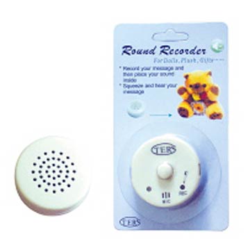 Mini Recorder for Dolls and Plush Objects