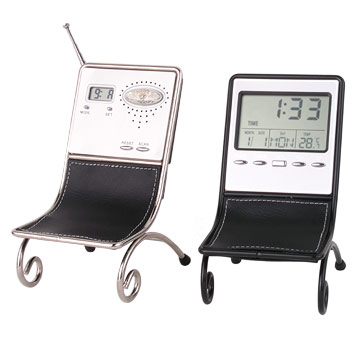 Clock Radio Phone Holders