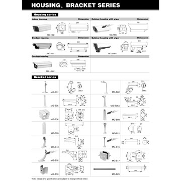 Housing and Brackets