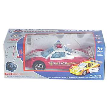 4 Functions RC Police Car