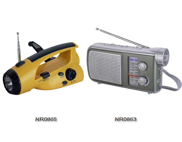 Crank Generator Radios