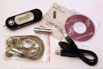 USB Flash MP3 Player With Voice Recording