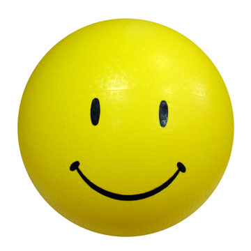 16' PVC Smile Printing Toy Balls
