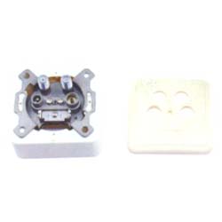 2SAT TV FM wall socket