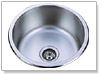 undermount single bowl stainless steel sink