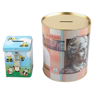 Tin Coin Boxes