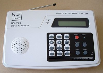 Sonic Safety Burglar Alarm With Auto Dialer