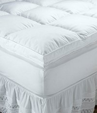 down comforter and matress pad