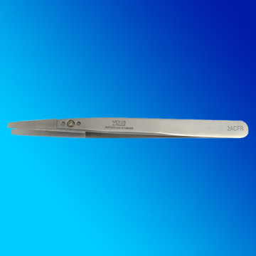 Changeable Head Non-Static Stainless Steel Tweezers