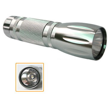 1 Watt or 3 Watt LED Super Bright Aluminum Torches