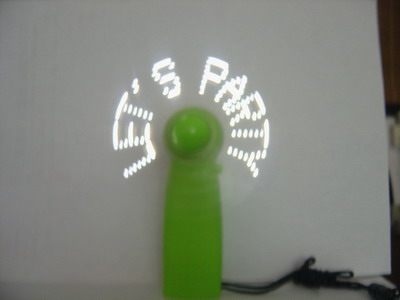 led logo fan