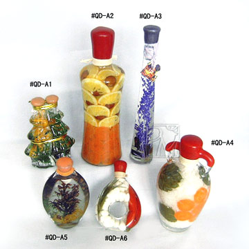 Glass Decorative Bottles