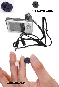 Spy button Camera, Button Spy Camera WIth Mp4 Recorder