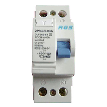 Residual Curent Circuit Breakers