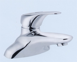 Single handle double hole thermostat washbasin faucet