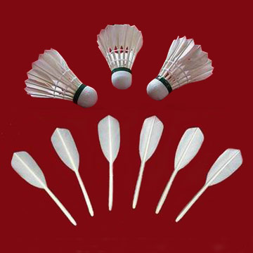 Badminton Shuttlecocks & Feathers