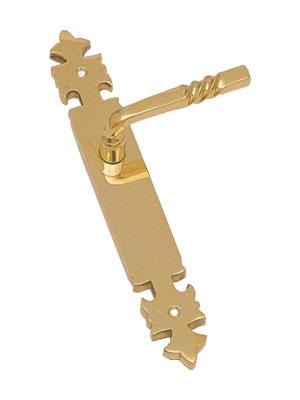Lever Latch with Twisted Handle