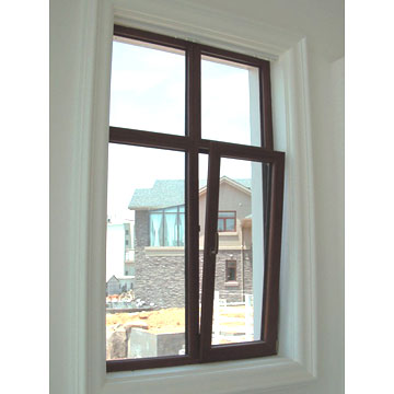 Inward Tilt-Sliding Wooden Windows