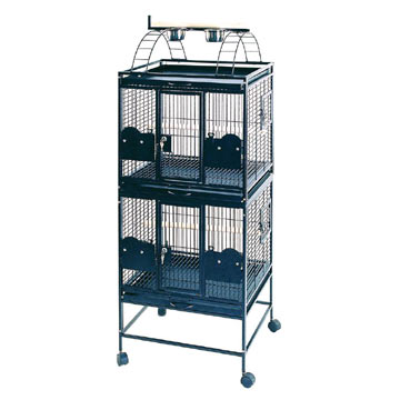 Double Stack Cages With Playing Top