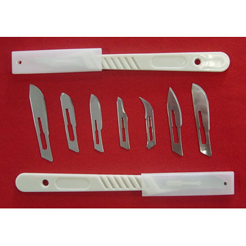 Carbon or Steel Surgical Blades and Scalpels