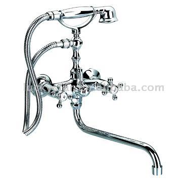 Two Handle Bath Faucet with Shower Sets