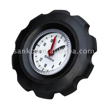 Hand Wheel with Gauge Gravity indicator