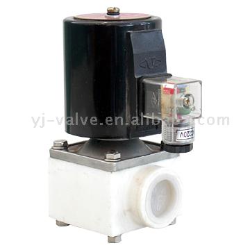 Teflon Direct Diaphragm Solenoid Valves