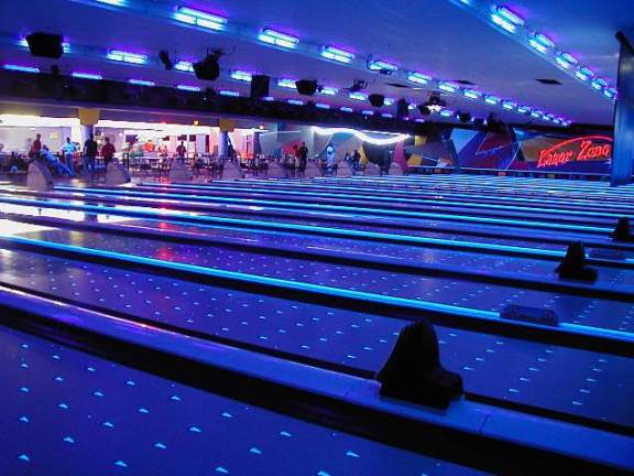 synthetic bowling lane-Diamond glow