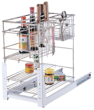 Kitchen Cabinet Baskets