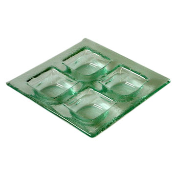 Glass Serving Plate