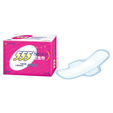Standard Sanitary Napkin with Wings