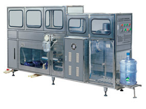 Auto bottle washing-filling-capping machine(for 3-5 gallon bottle)