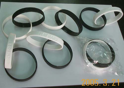 Twin Silicon Bracelets Set