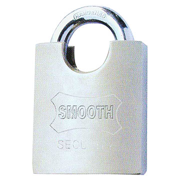 Arc Type Chrome-Plated Shackle Protected Padlocks