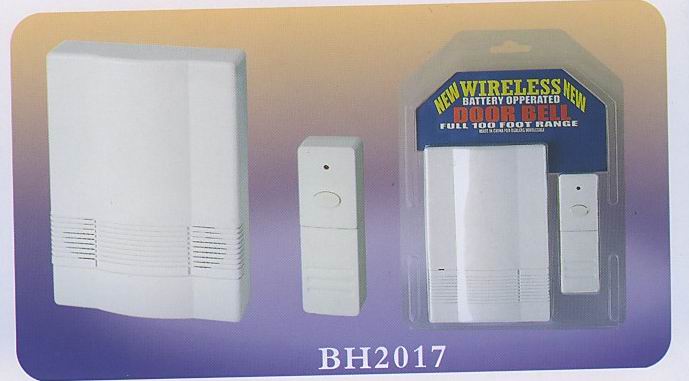 Wireless remote control doorbell