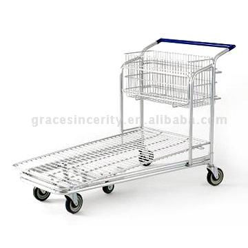 Zinc-Coated Flat Carts