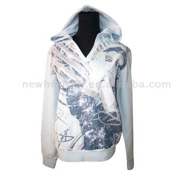 Women's Hooded Fleece Top