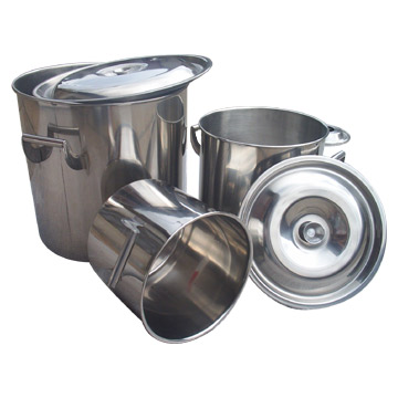 Stainless Steel Cylinder Tubs