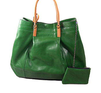 GREEN HANDBAG