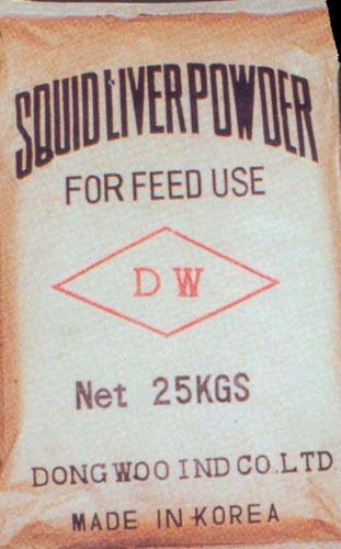 Squid liver powder