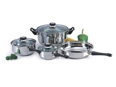 7pcs S/S Cookware Set