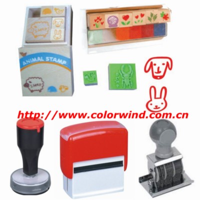 Wooden Stamp, Wood Stamp, Rubber Stamp, Stamp Pad