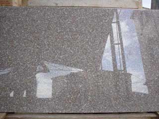 Granite and marble slabs