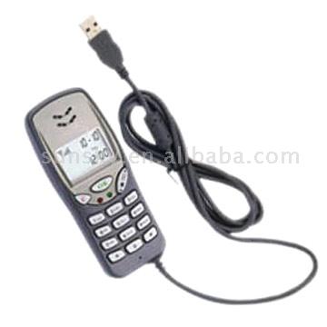 USB Skype Phone with LCD