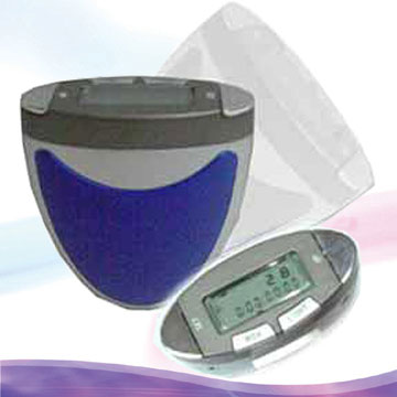 FM Pedometer Clock Radios