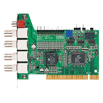 4-16ch MPEG4 25FPS DVR cards